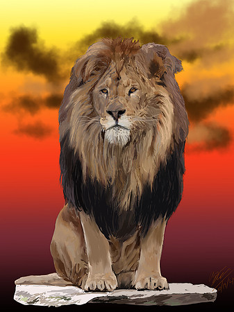 11 "Majestic Evening" by Andre Smith