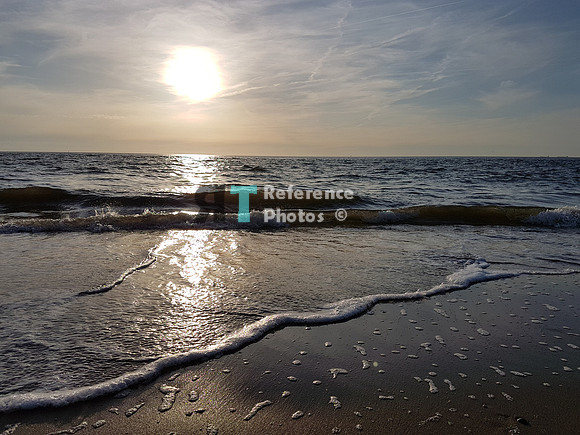 Sea at sunset