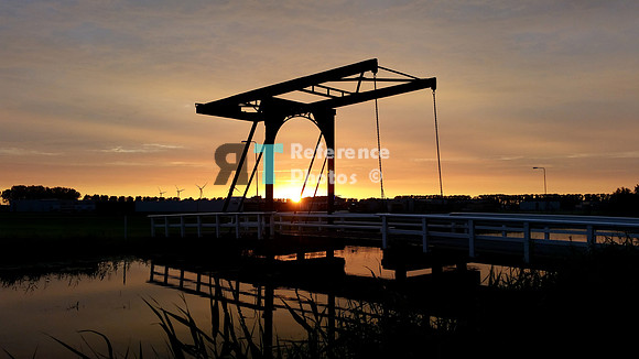 Bridge at sunset